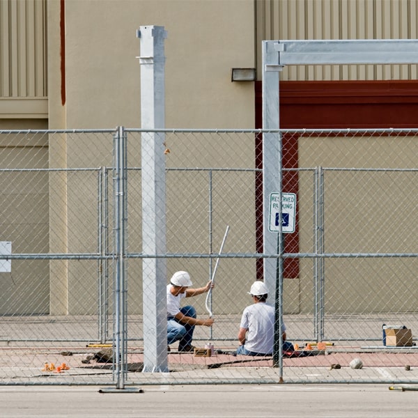 how much time can i lease the temporary fence for my work site or event in Doolittle